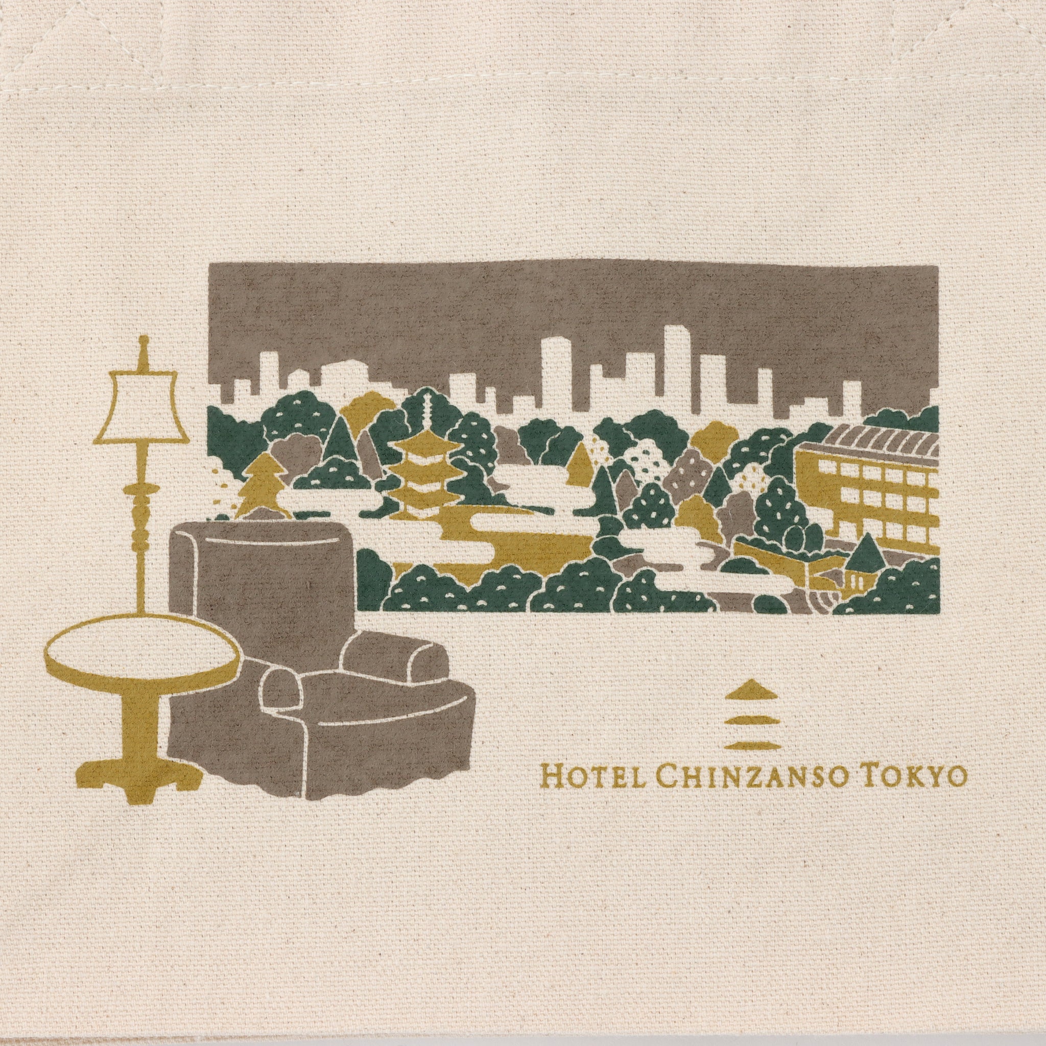 オリジナルフェアトレードコットンバッグ – ホテル椿山荘東京